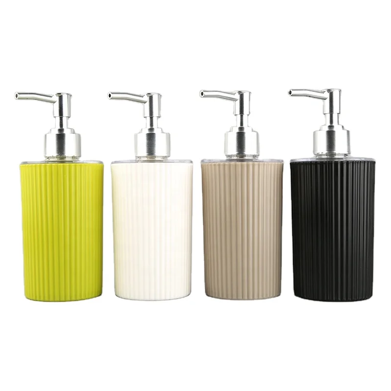 Hot Selling Customized 420ML Plastic Lotion Bottle Shampoo Gel Soap Dispenser