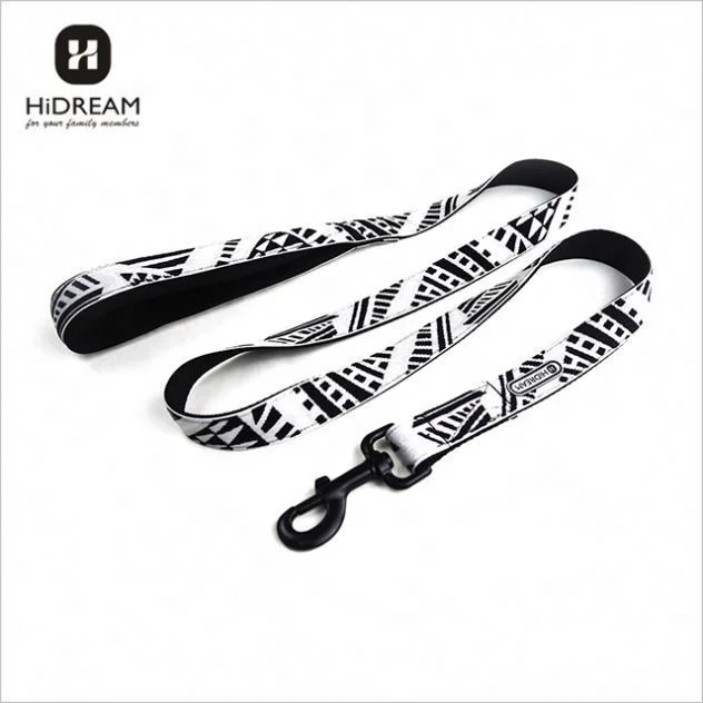 HiDREAM HD009002 Neoprene Padded Nylon Double handle Pet magnetic dog leash