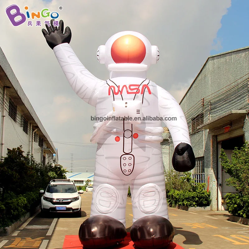 Bingo Inflatable Cartoon Character Space Suit Astronaut Inflatable Spaceman Giant Inflatable Astronaut For Sale