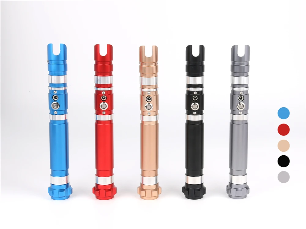 Txqsaber TSK-E05 доступная прочная популярная цветная (RGB) боевой H-Дуэль зажигания световой меч S-качели RGB лазерный для Оптовая торговля