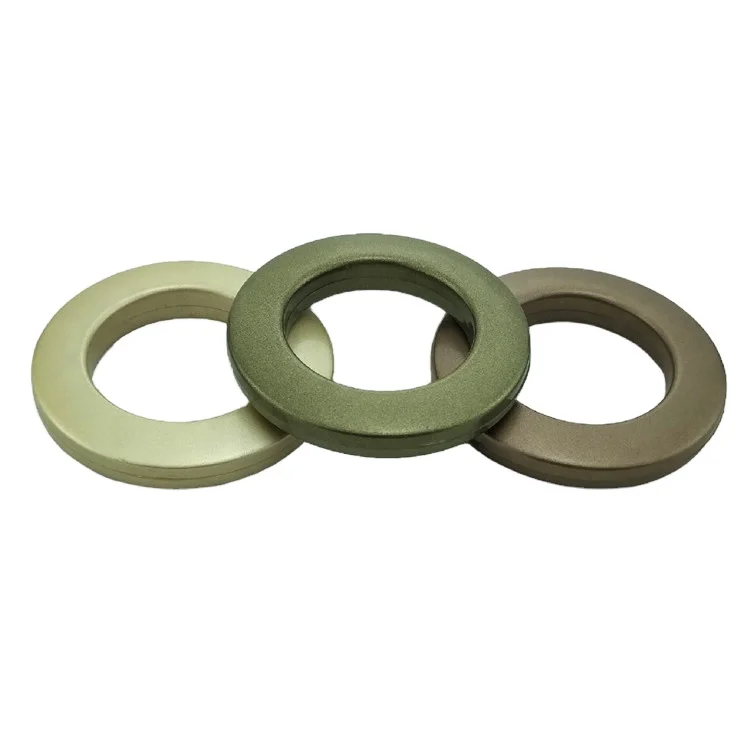 Small Size Smooth Design Curtain Eyelet Rings Curtain Accessories abs 55mm