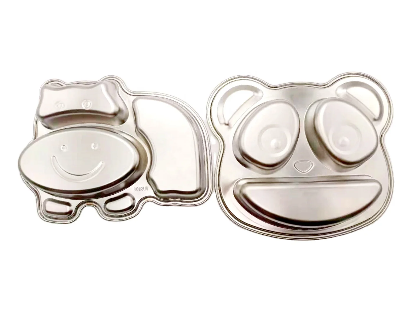 Stainless steel ,Lovely, Animal shape Food container For kid