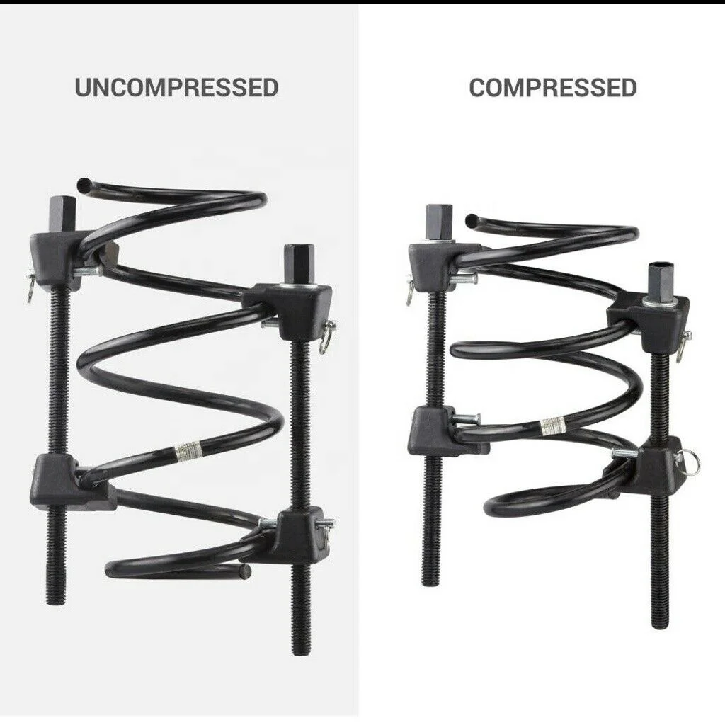 SUGETOOLS high quality internal repair tools universal car shock absorber strut coil auto spring compressor