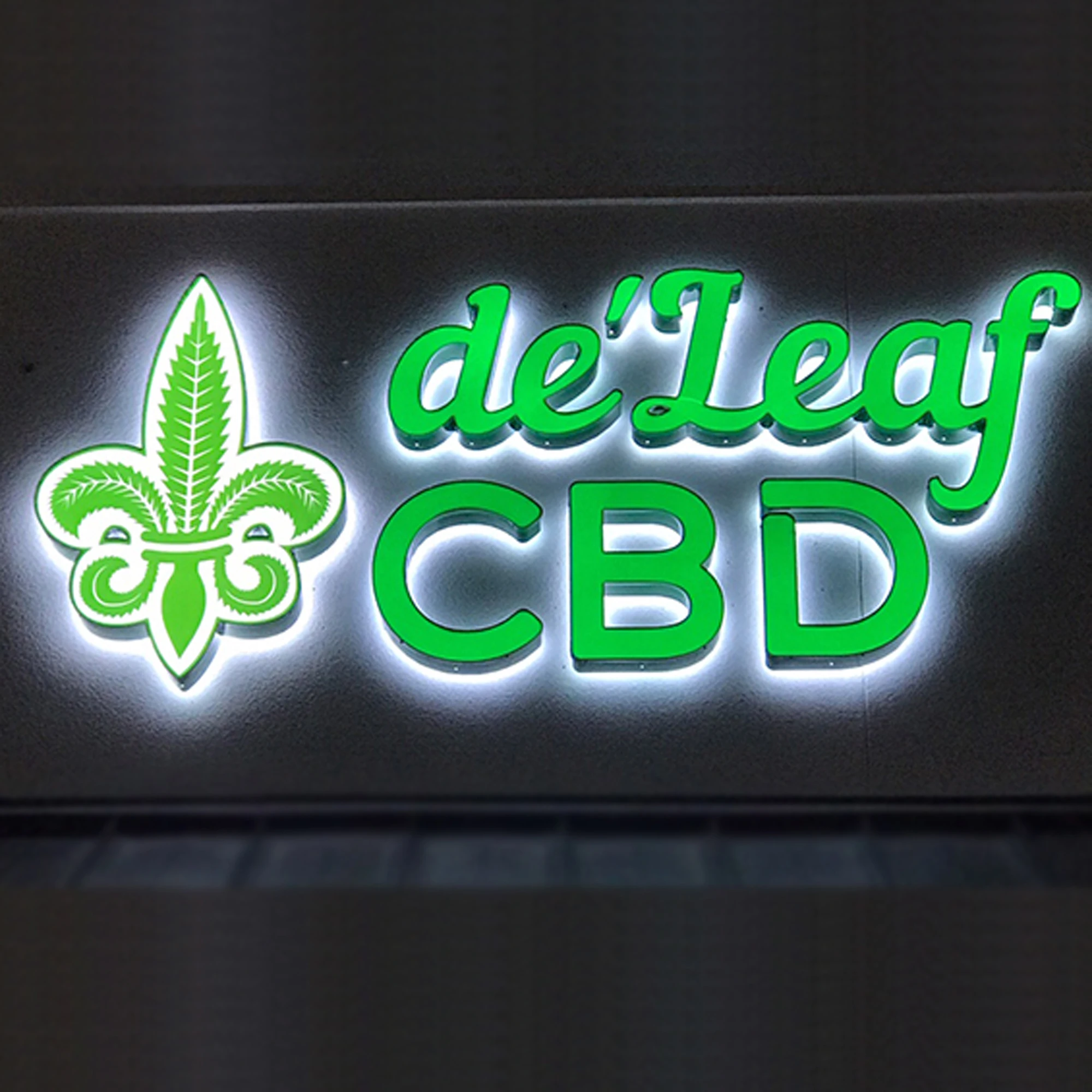custom light up logo high quality frontlit sign Custom light up logo high quality Frontlit Sign Easy to install