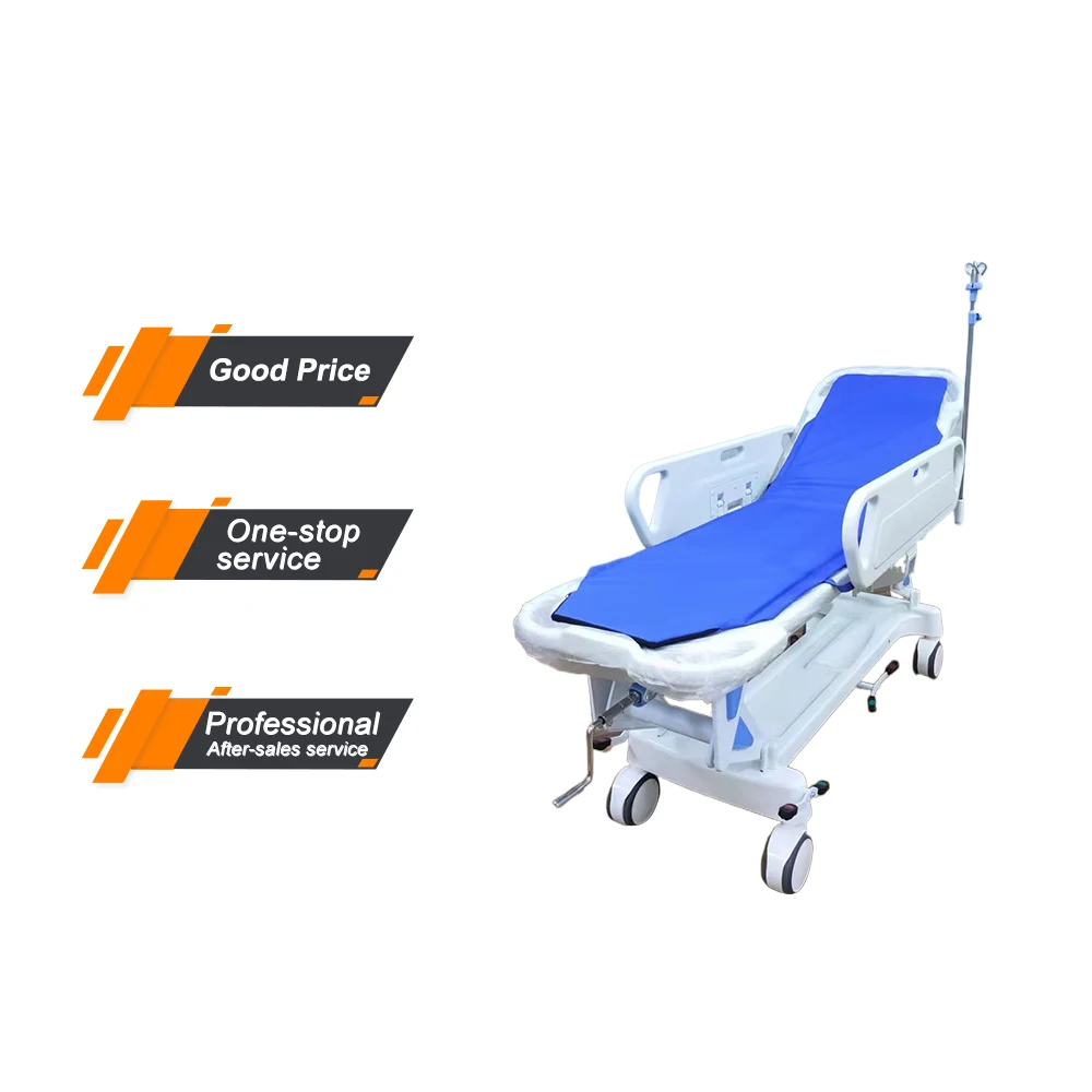 Best Selling Hospital Stretchers Patient Transfer Trolley Bed Emergency Transport Stretcher