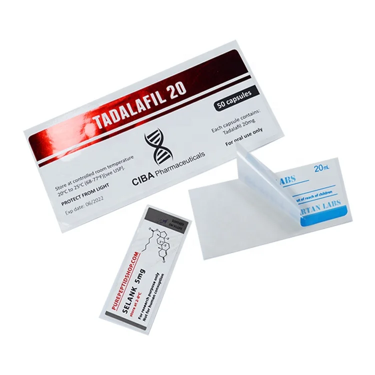 Pharmaceutical Oral Injectable  10ml Vial Steroid Labels