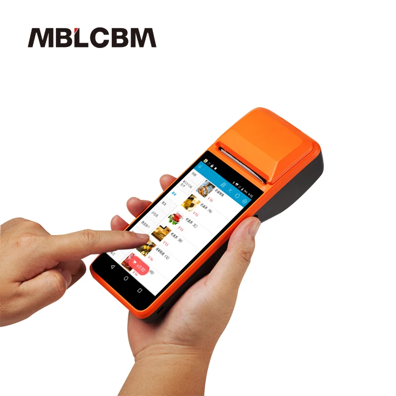 Кассовый аппарат с сенсорным экраном 4g pos-терминал