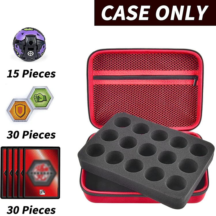 Toy Storage Case EVA Storage Case for Bakugan Toys Display Organizer Case