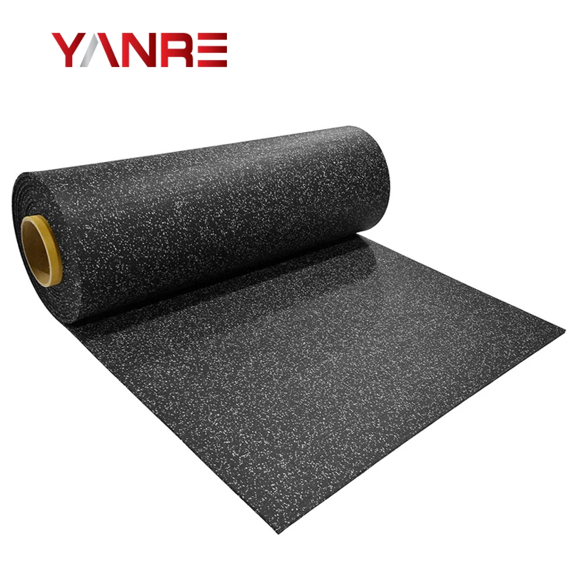 High quality new design fitness equipment body building training gym rubber floor mat