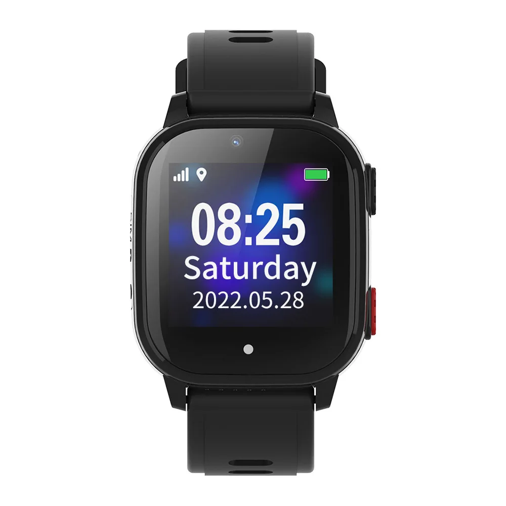 New Smart Watch Phone Elder SOS GPS Tracker Heart Rate Detection Watch Men Waterproof Fall Alarm Smartwatch 600mah pk D100 watch