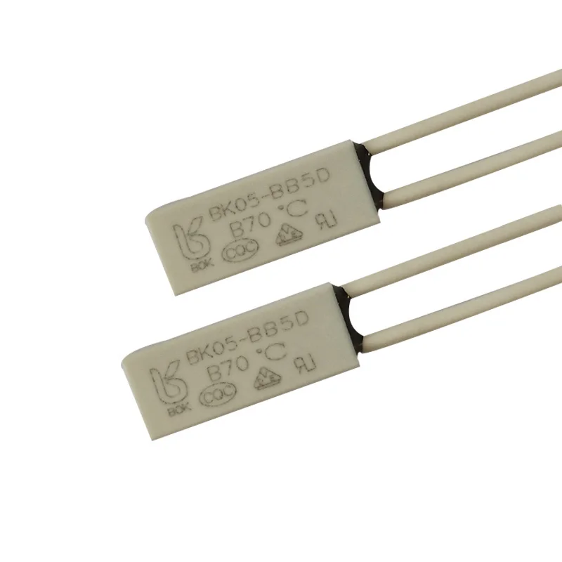 Биметаллический Термостат KSD9700/BK05, пластиковый корпус 20*8*4 мм 85c 8A 10A, нормально закрытый, ТермоЗащита, терморегулятор