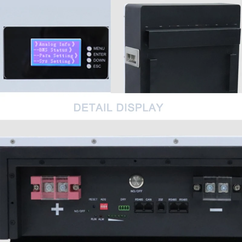 OEM lifepo4 battery rack rechargeable life po4 battery 24v 12V 48V for solar energy storage