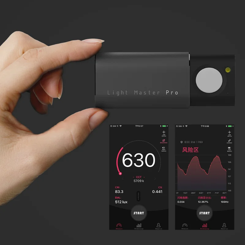 OPPLE Smart Sensor Digital Lux Meter Illumination Meter Light Meter Photographic Lighting Sensor Color Light Sensor