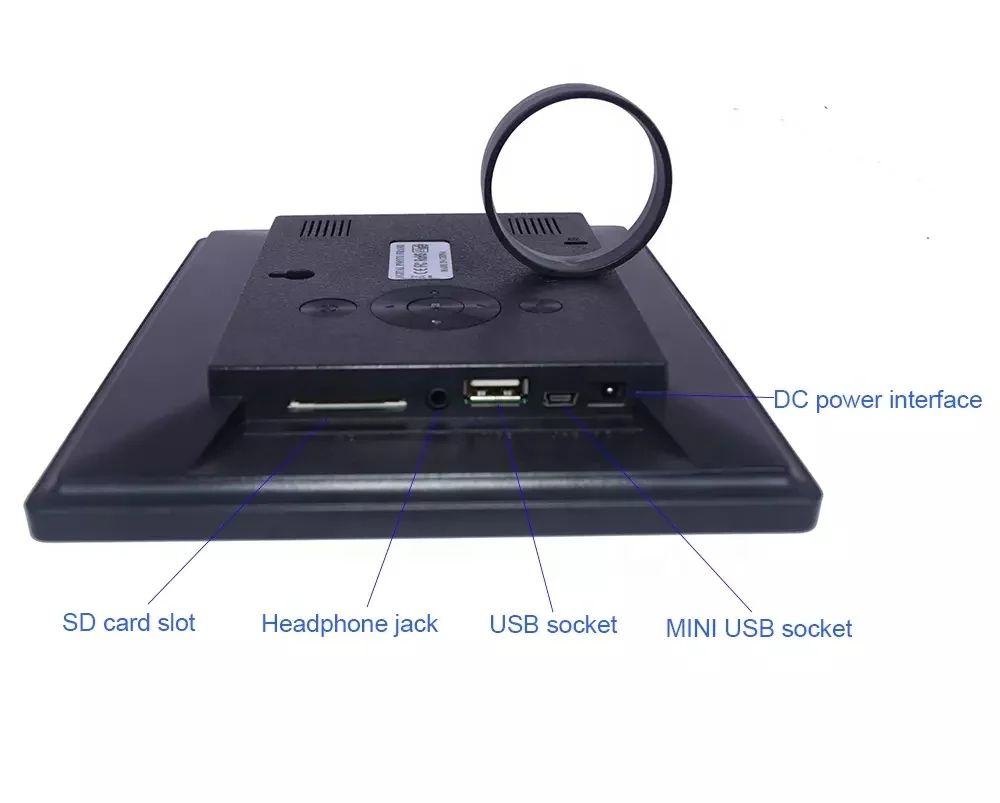 
Hd Download Picture 8 Inch Plastic Digital Photo Frame Video Playback As Advertising Player Cinema Loop Photo Frame 