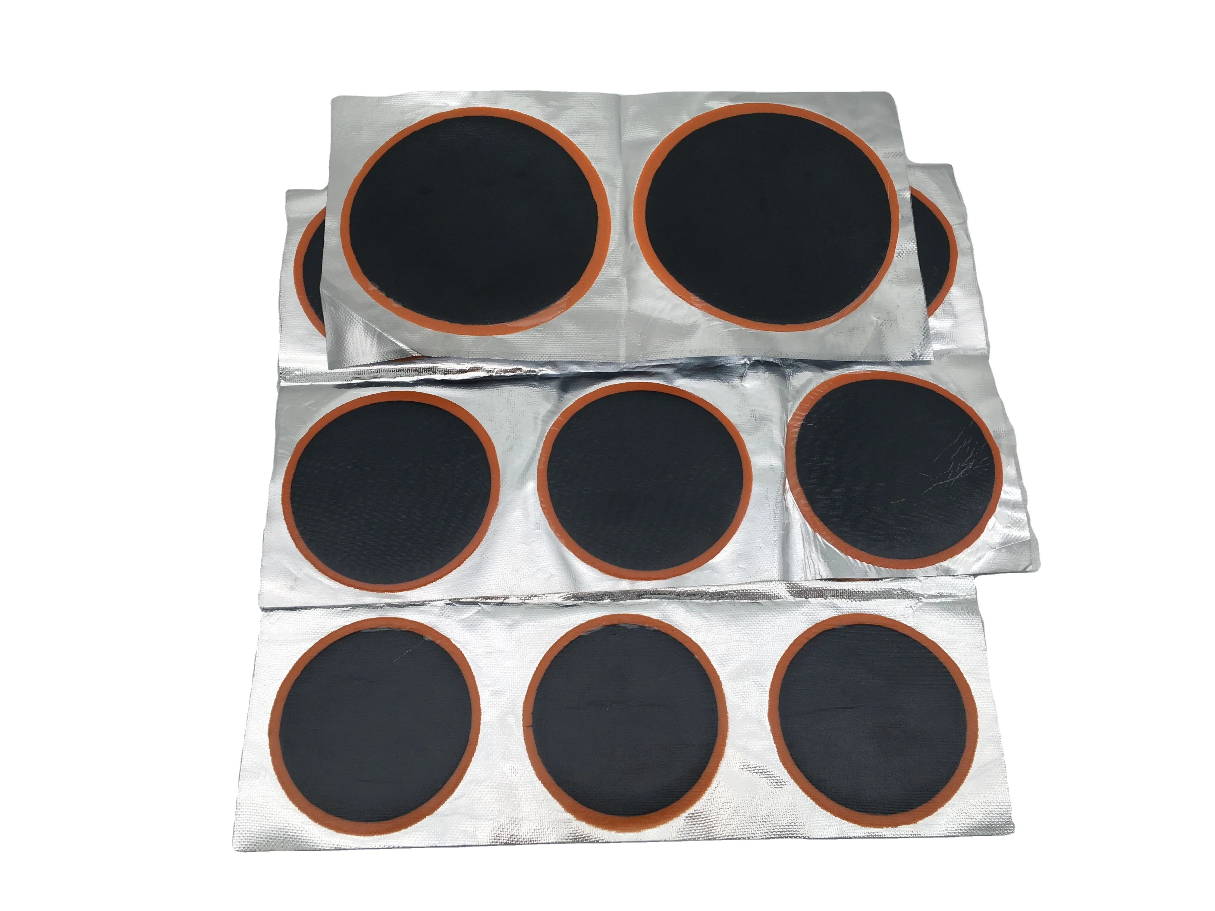 Sifute factory  Euro  inner tube patch for  motorbike bicycle cold rubber round patch  tire repair patches