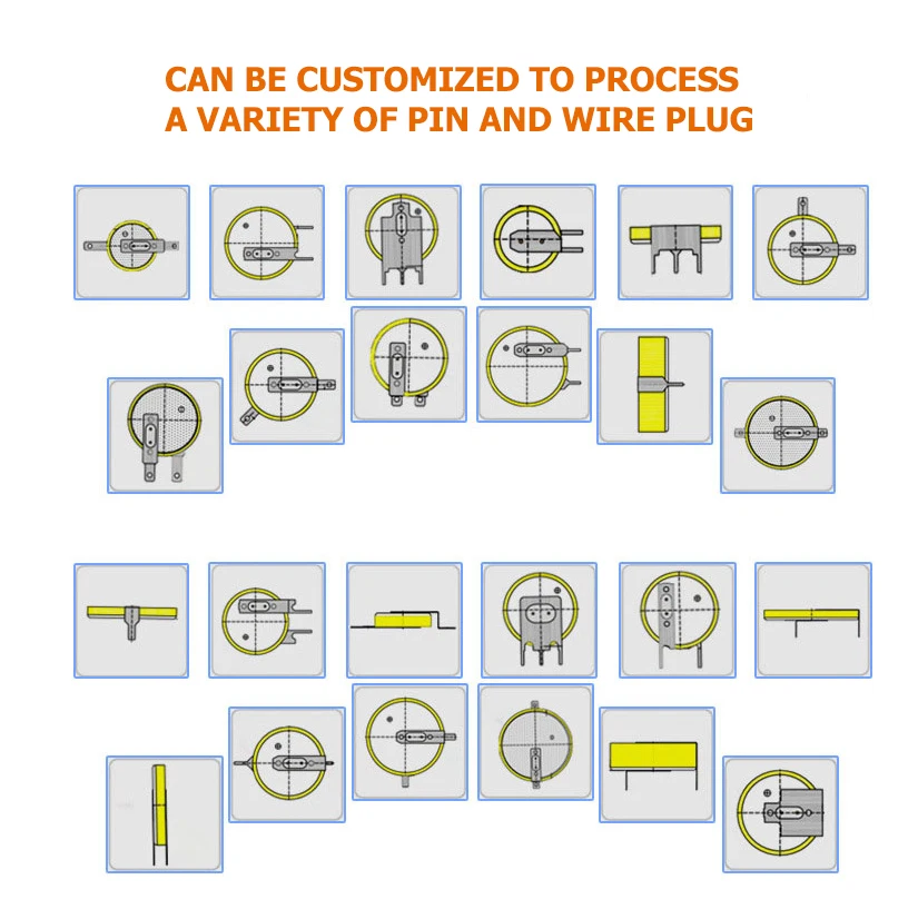 Hot sale 3V Lithium non rechargeable battery pack cr1/3n CR11108 Li-MNO2 button cell primary batteries