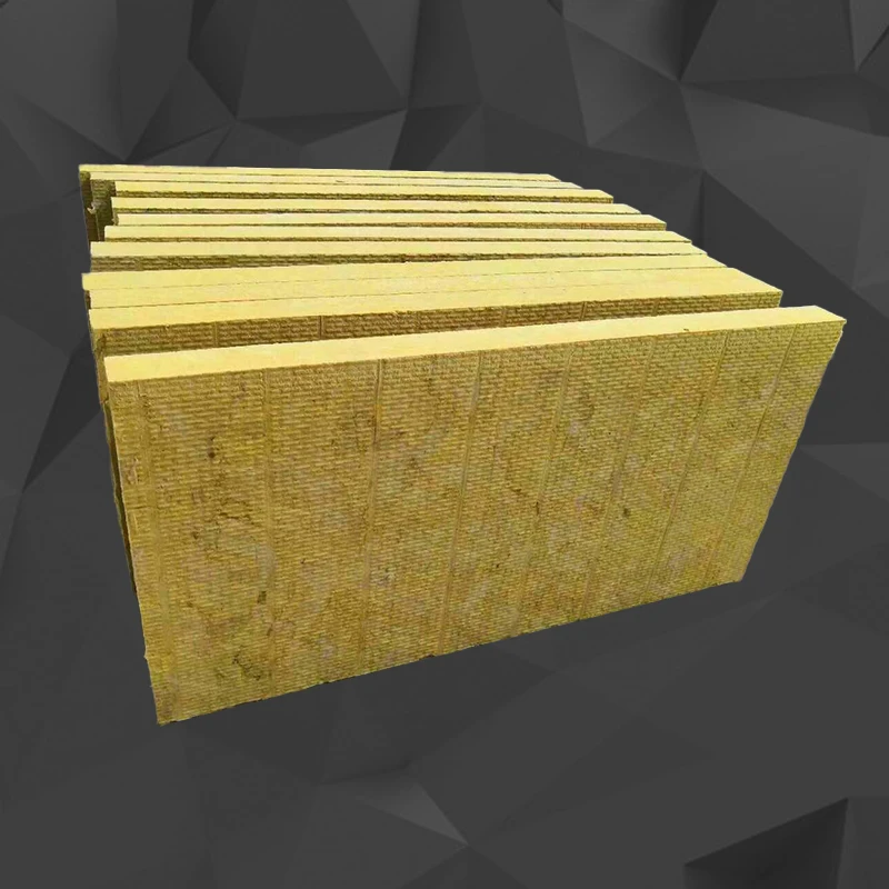 Rock wool Soundproof Panels 150kg/M3 Factory Price Rock Wool Board Building Material rock wool gypsum board
