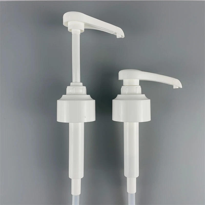 Snap universal food dispenser pump free sample 10 cc Syrup pump custom color food grade honey sauce Juice pump