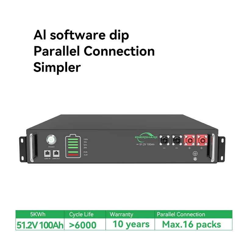 MPPT Solar Charger 48v200 High Discharge Rate Lifepo4 15kwh 51.2v 100ah 200ah 20lwh Lithium Ion Battery 10kwh