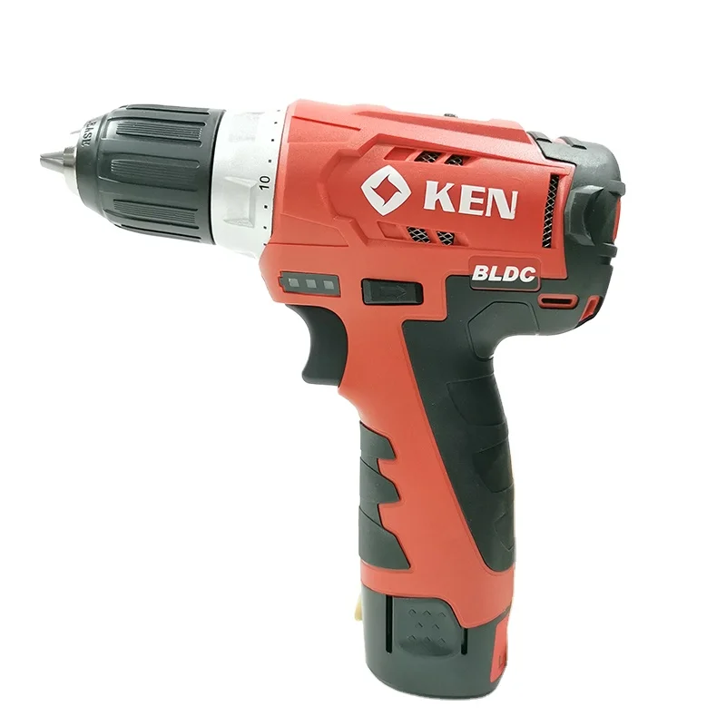 
KEN 12v li-ion drill power screwdriver brushless cordless drill 