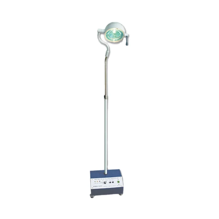 Mobile medical lamp shadowless lamp with battery for surgical examination ears nose oral cavity urinary system gynaecology light
