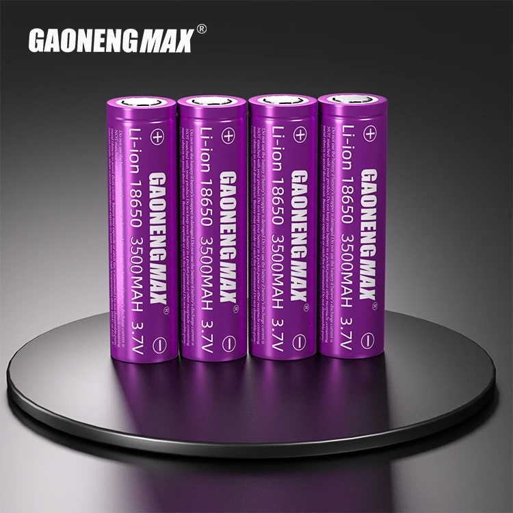 Оптовая продажа gaonengmax 3 7 V литий-ионный аккумулятор для 18650 Батарейный блок 3500mah цилиндрический батарея