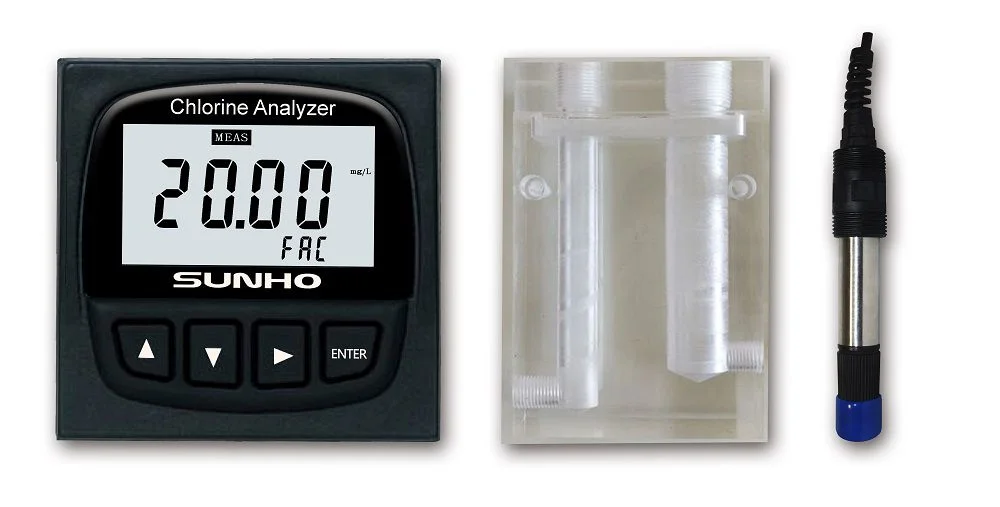 High Precision Online Residual Oxygen Analyzer Rapid Analysis Test Water Quality HML7650  Residual Chlorine Analyzer