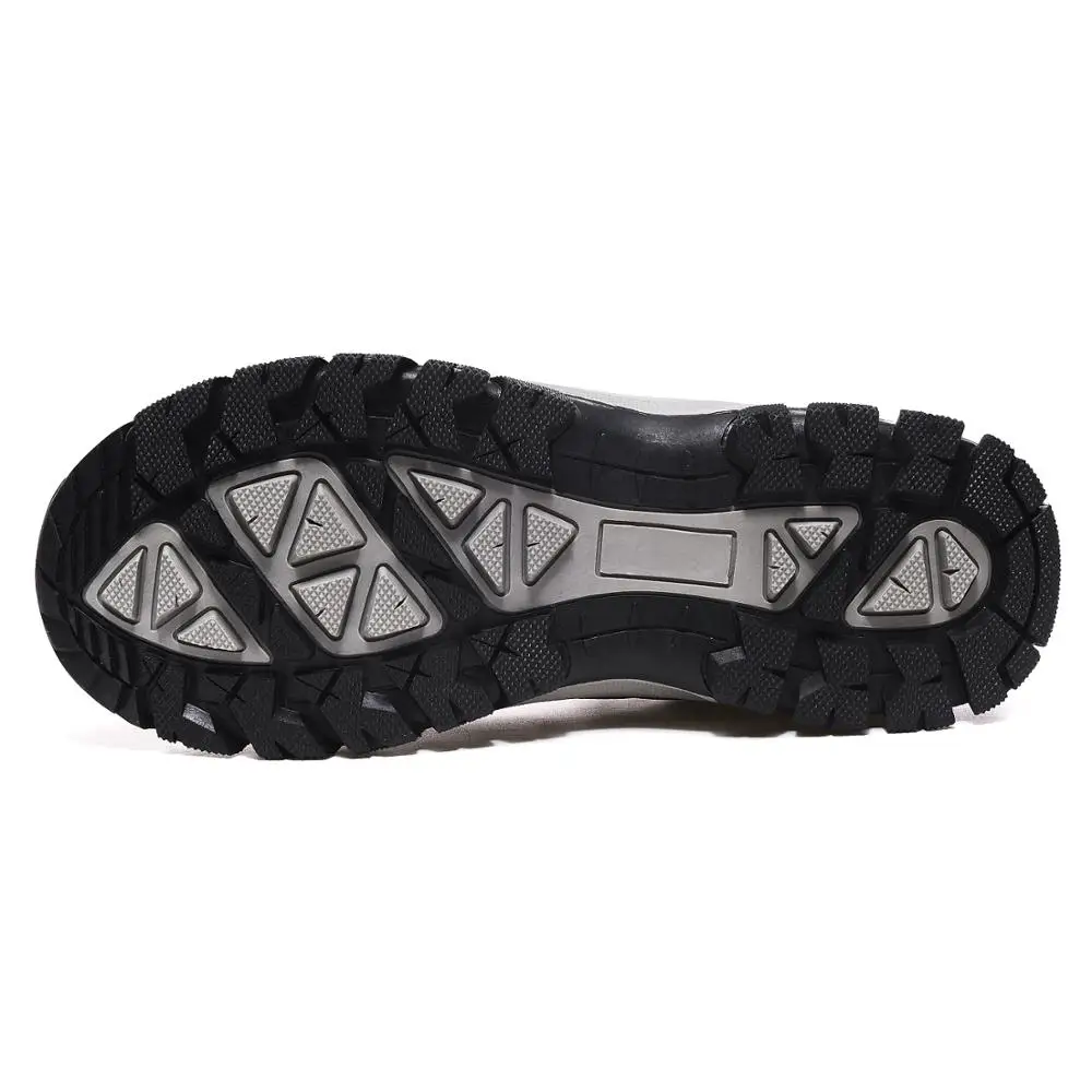 Мужские ботинки зимние водонепроницаемые удобные кожаные походные мужские ботинки