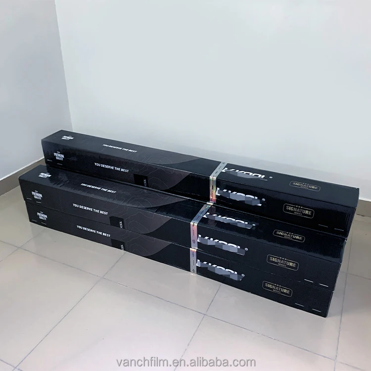 V-KOOL X68 Car Tinted Products Nano Ceramic 65% VLT Insulation Window Films 10 Years Warranty