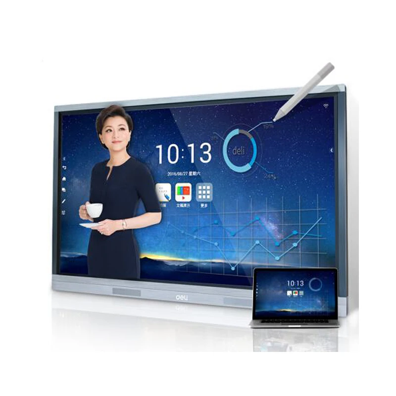Заводская Лучшая цена 4K Android OPS 65 дюймов интерактивный дисплей смарт-доска 75 сенсорный экран монитор интерактивная доска