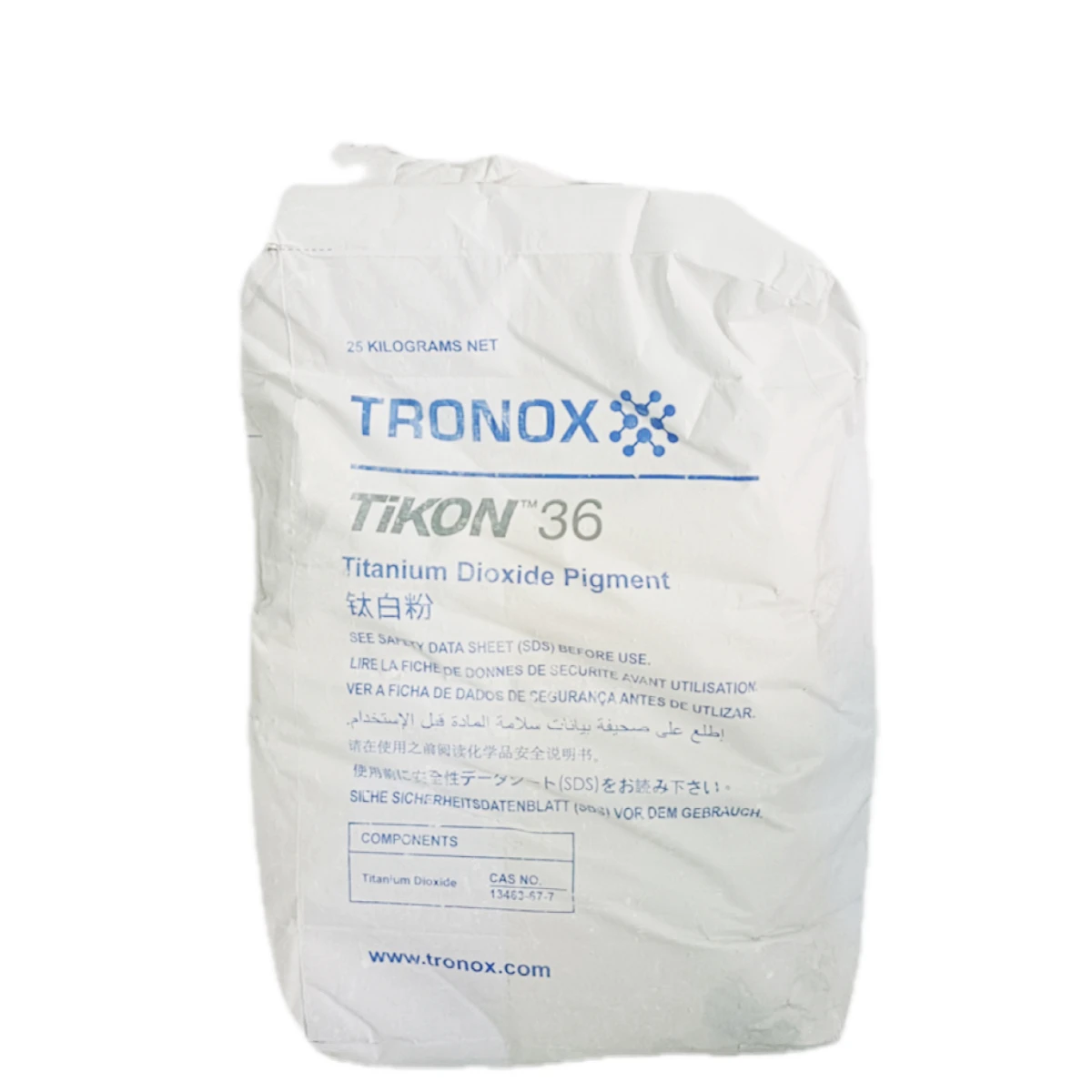 Rutile Titanium Dioxide TR36 With TiO2 Content 95% Powder of Titanium Dioxide