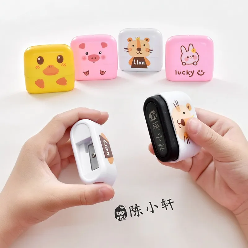 Pencil Sharpener Custom Name Stamps Cute Seal Stamp Toy Name Stamps For Kids
