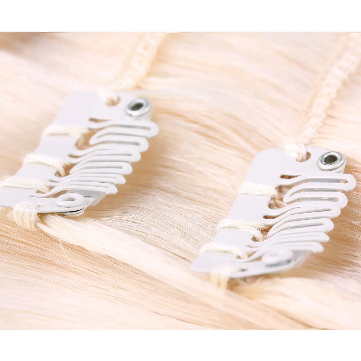 Clip-in Hair Extension Tools Stainless Steel Hair Clips Snap U-Shap Hair Accessories