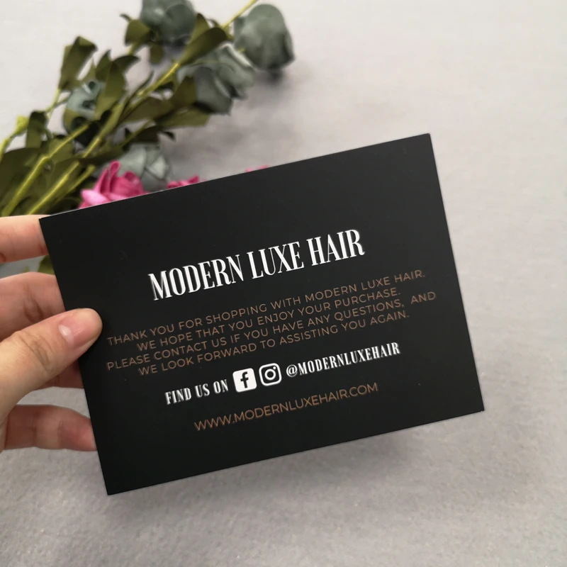 Custom Paper Business Card Small Thank you cards Postcards Color Printing