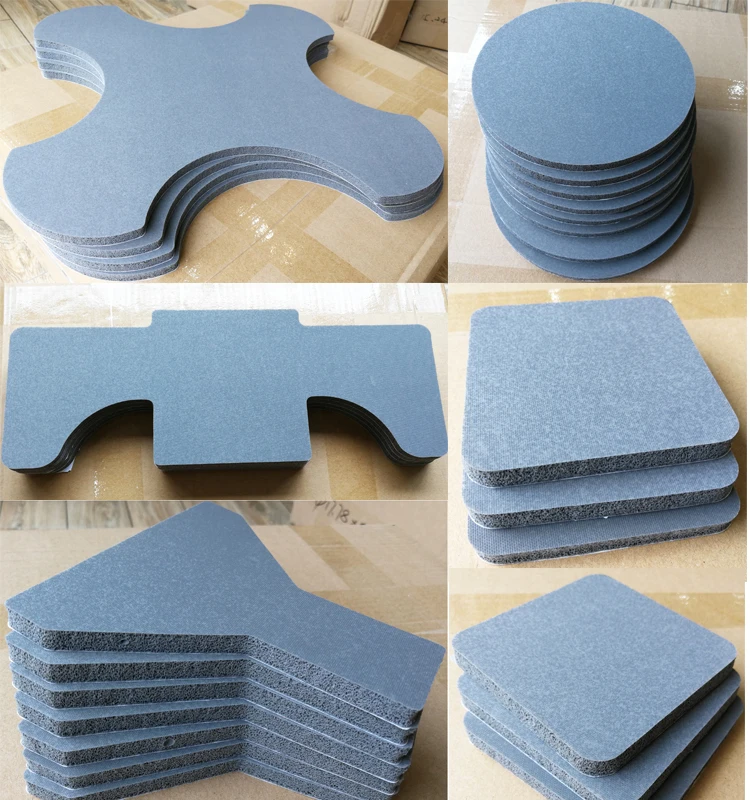 
High temperature resistant cellular rubber sheet products 