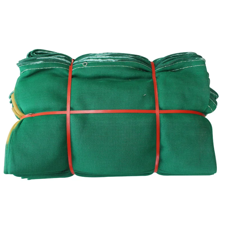 Construction protective wire mesh with color green