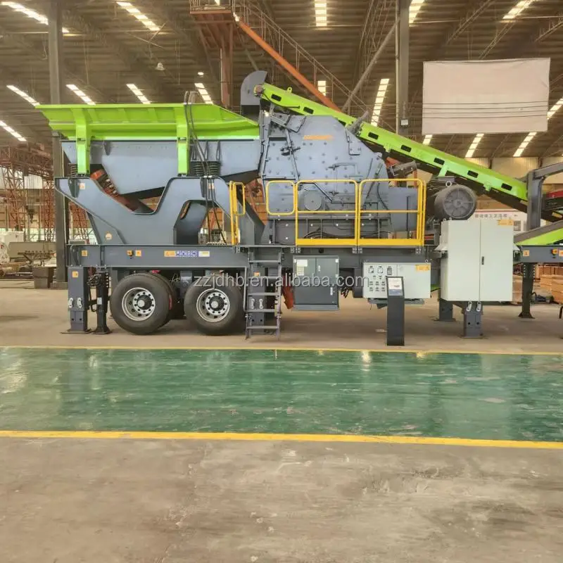 Hot Sale 120 Tons Per Hour Movable Rock Jaw Crusher Plant Mobile Stone Crusher With Feeder Price