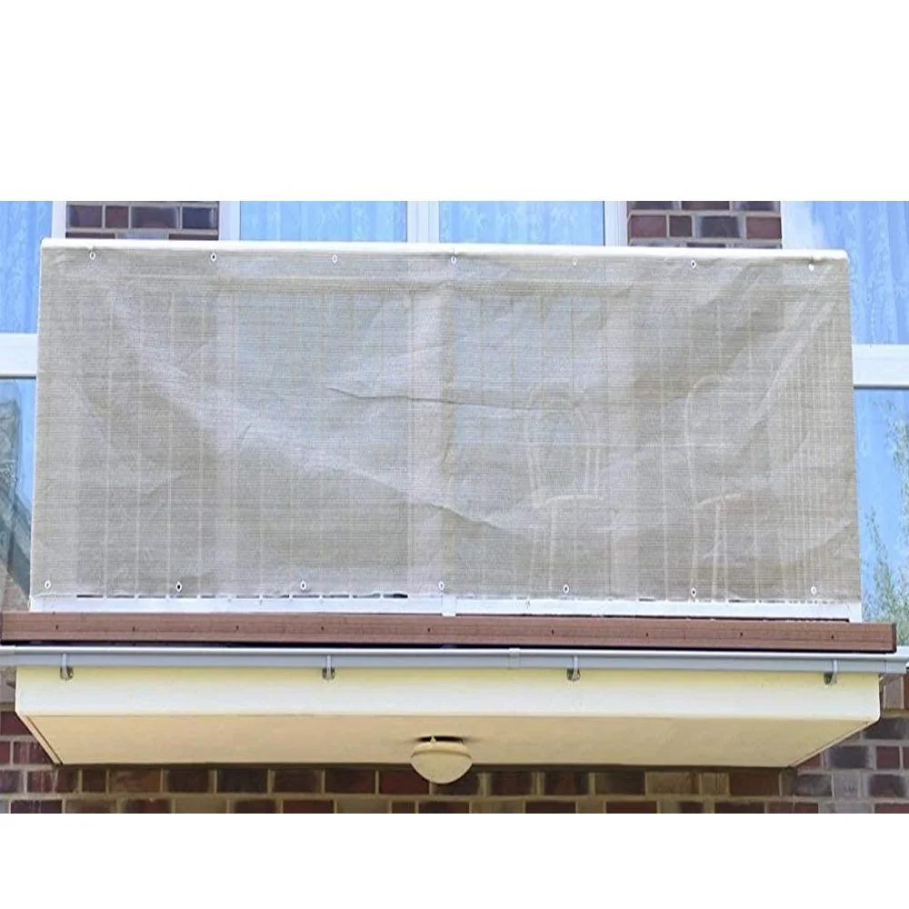 Устойчивая к ультрафиолетовому излучению Балконная Солнцезащитная сетка тент для окна