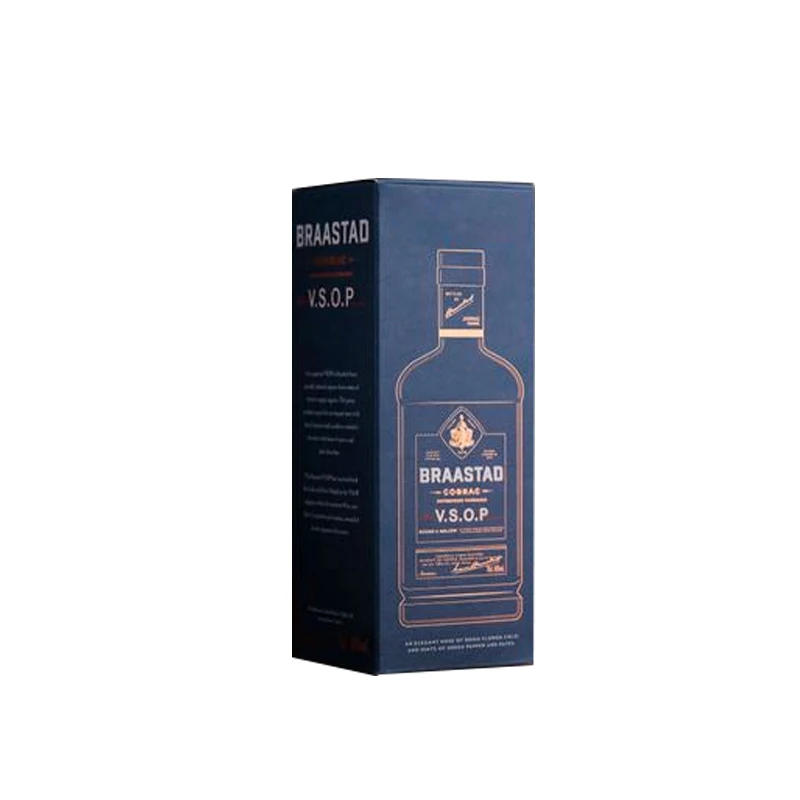 
Custom Favor Logo Paper Cartons Design Juice Beverage Product Liquor Boxes Packaging 