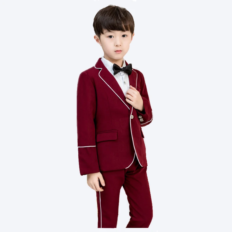 Новая детская одежда костюм для мальчиков смокинг костюм персонализированный Детский костюм (62295550029)