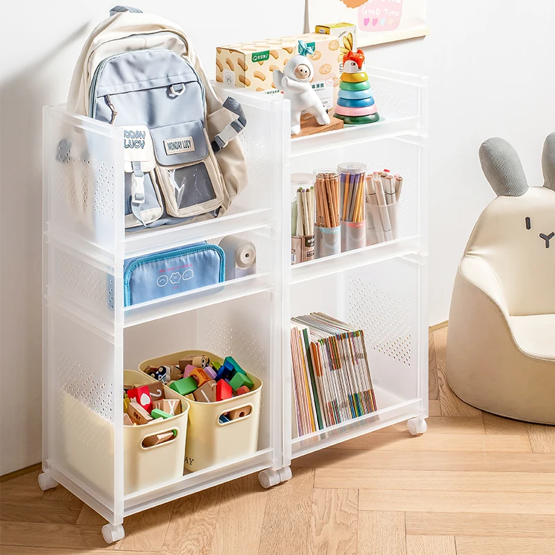 Multifunctional Desktop Storage Rack Organizer Box for Office Books Cosmetics Pen Holder Drawer Style