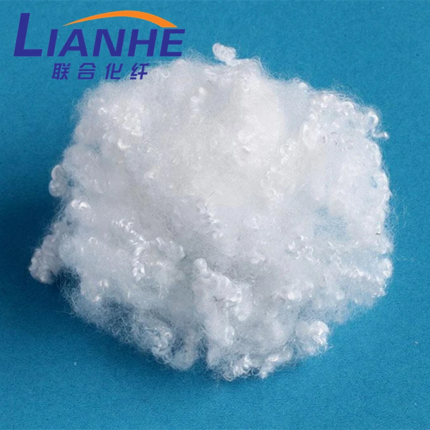 3d 7d polyester filling siliconized fiber