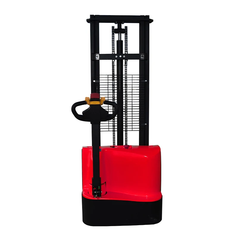 2.5 Meter Lifting Height Semi Electric Pallet Stacker Steel AC Motor Truck Engine Hydraulic Platform Lift Small Engine Crane 650