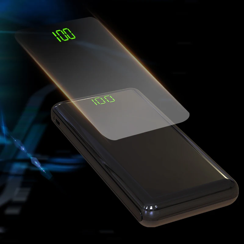 Новый дизайн, универсальный внешний аккумулятор 20000 мАч, поддержка быстрой зарядки по индивидуальному заказу, Заводская поставка, внешний аккумулятор