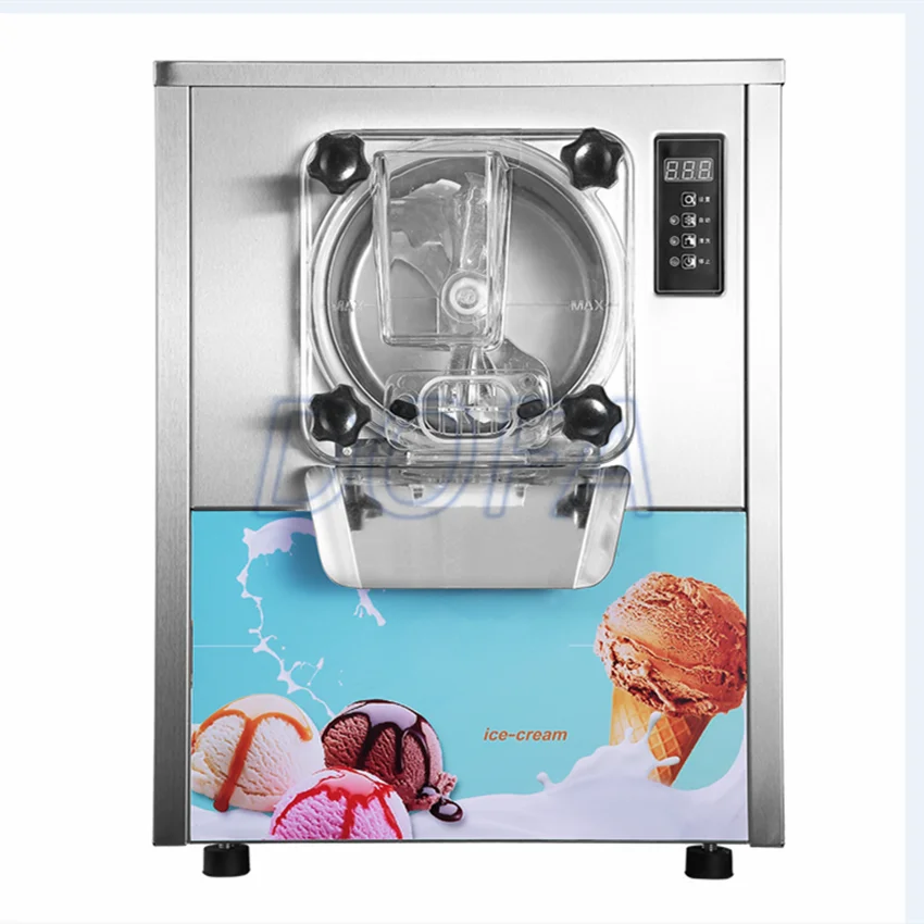 Table Top Commercial Gelato Hard Ice Cream Machine Hard Ice Cream Making Machine