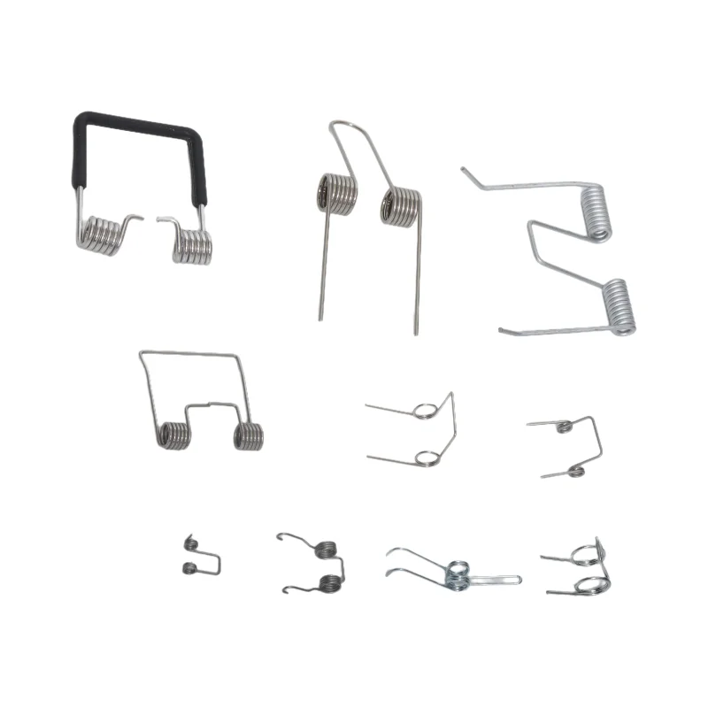 Mass custom electrical switch stainless steel press torsion spring Glasses stand torsion spring lasting without deformation