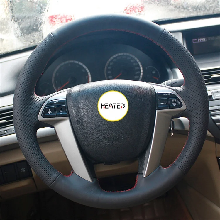 Чехол на руль для Honda Accord 8 2008-2012 Odyssey 2011-2017 Crosstour 2012 Pilot 2009-2015 оптовая цена вас