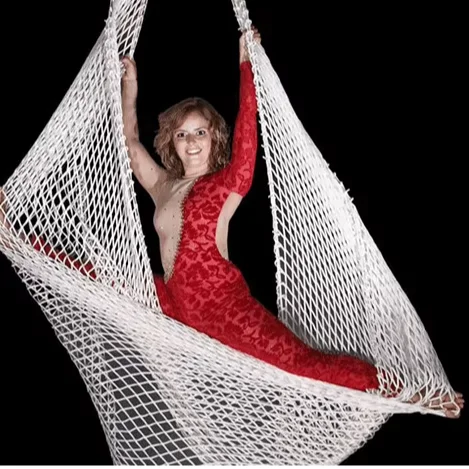 Подвесная рыболовная сеть для занятий йогой