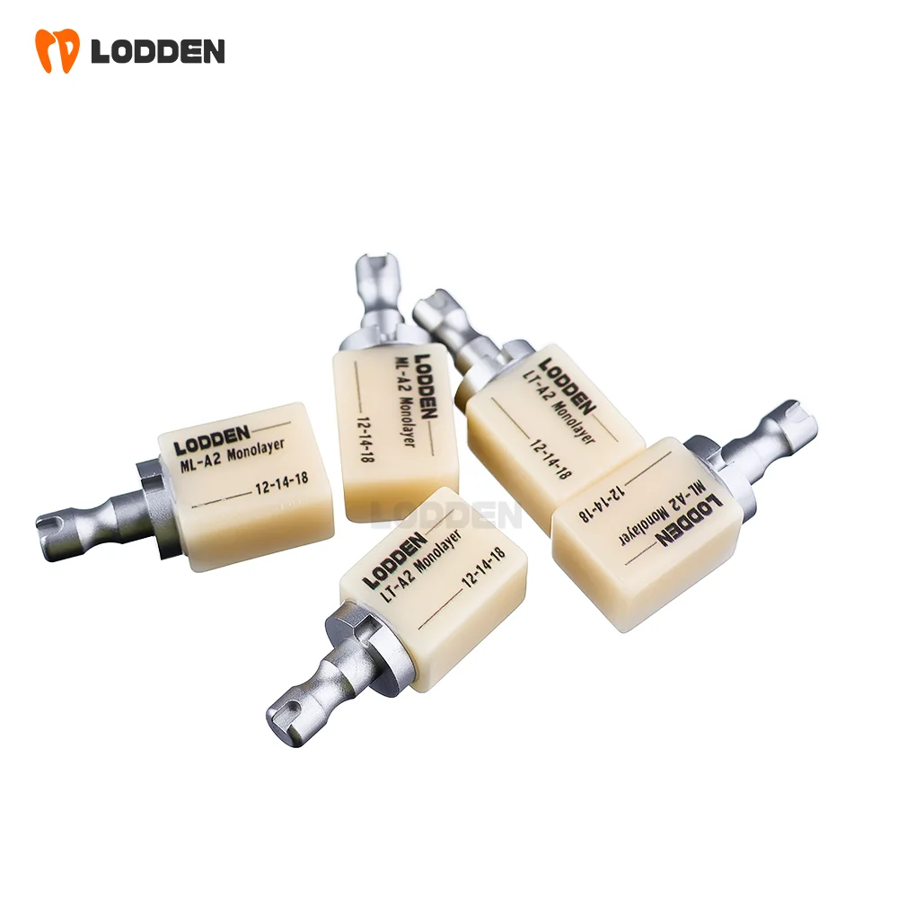 Lodden Cad Cam Material Cerec Monolayer block C14 Hybrid Ceramic Block for Chairside system