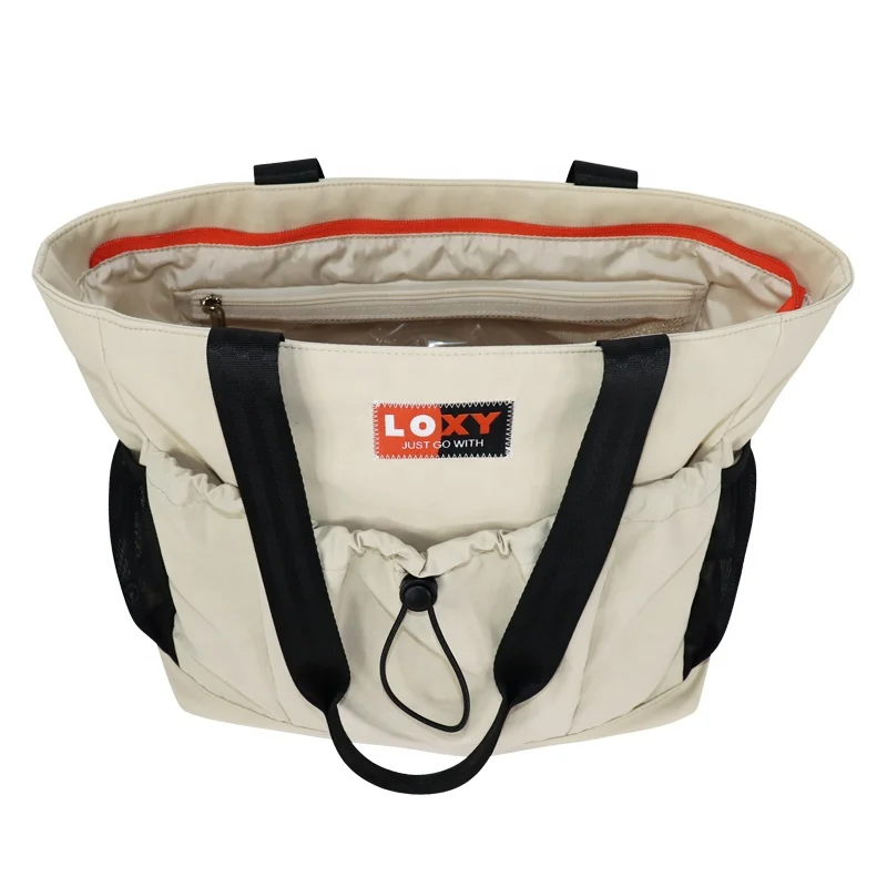 water resistant outdoors sport causal durable yoga handbag athletics leisure tote bag for unisex